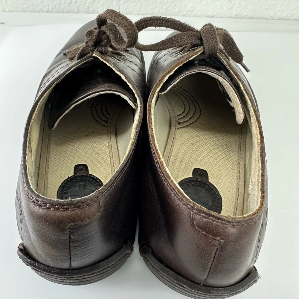 Dr Martens Felix Casual Lace Up Shoe Mens 10 Brown Leather Oxford AW004 academia